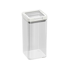 Livsmedelsgodkända spannmålsförvaringsburkar transparenta 1,5 l