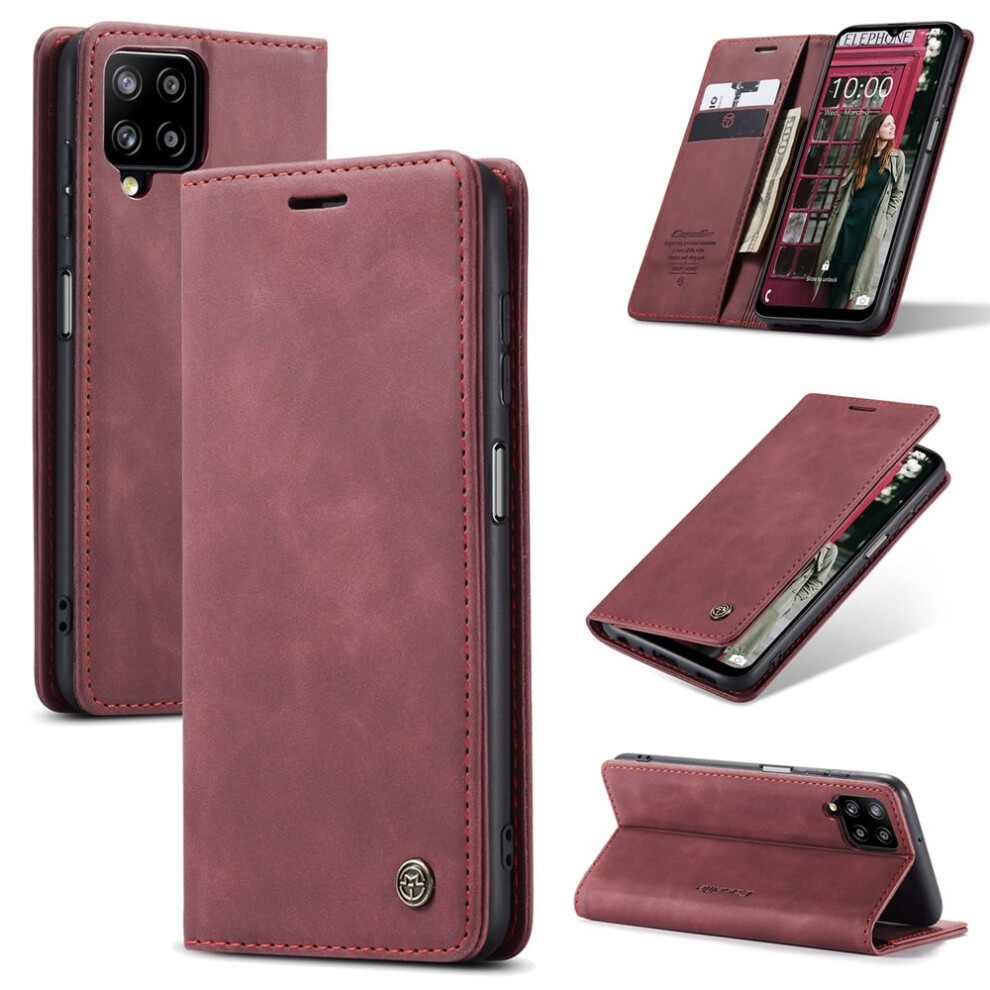 Caseme Leather Flip Wallet Case For Samsung Galaxy A12 Â 9180435684981