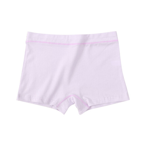 Cotton Briefs for Kids Ages 4-14, Solid Color, Mid-Rise