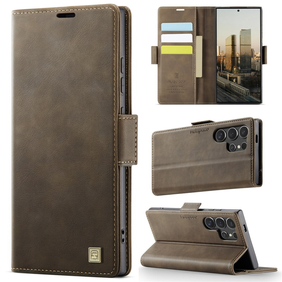 Autspace Magnetic Wallet Phone Case For Samsung Galaxy S25 9087558924782