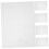 OUNONA printable shrink sheets matte BOPS silver 5 pcs 4