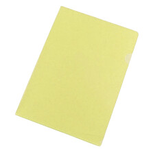 L-Type Transparent Plastic Folder A4 1pc