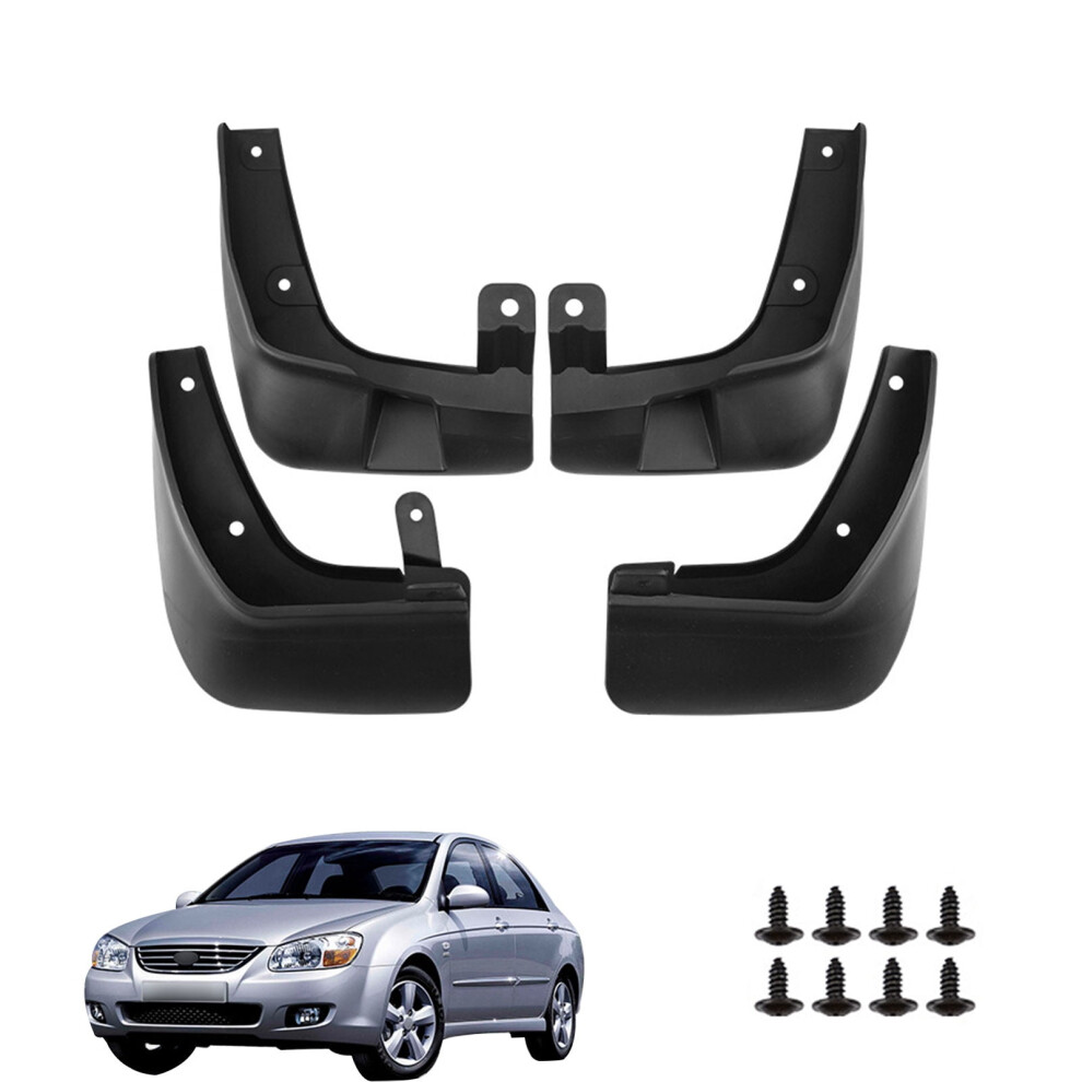 Kia Cerato Spectra 2007Â2009 Mud Guards Front Rear 9087558935436
