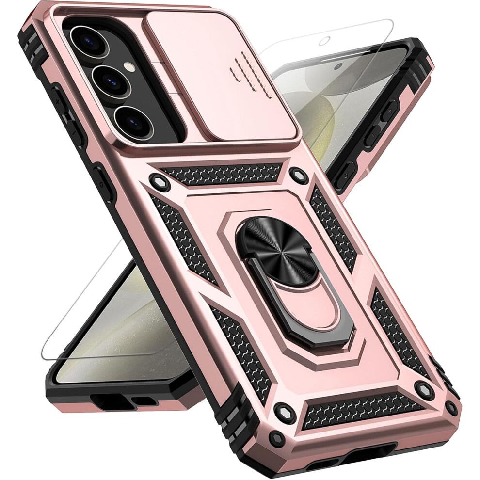 Samsung Galaxy S24 Fe Case With Slide Camera Cover And Hd 9180435683175