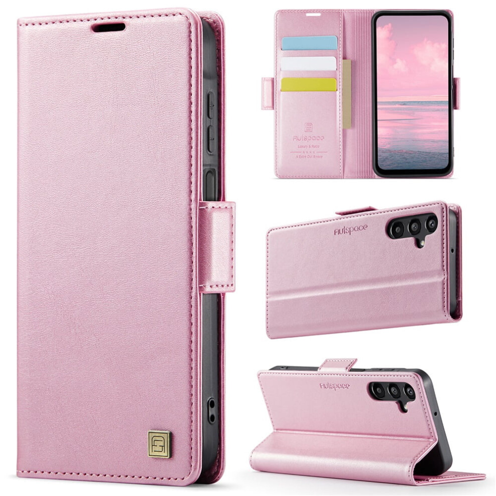 Autspace Magnetic Wallet Phone Case For Samsung Galaxy A14 9180435691484