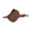 Soufflet manuel pour cheminée en bois, 43 x 19 cm, marron 5