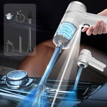 Handheld Car Vacuum Cleaner 9000Pa 120W Rechargeable Wet Dry