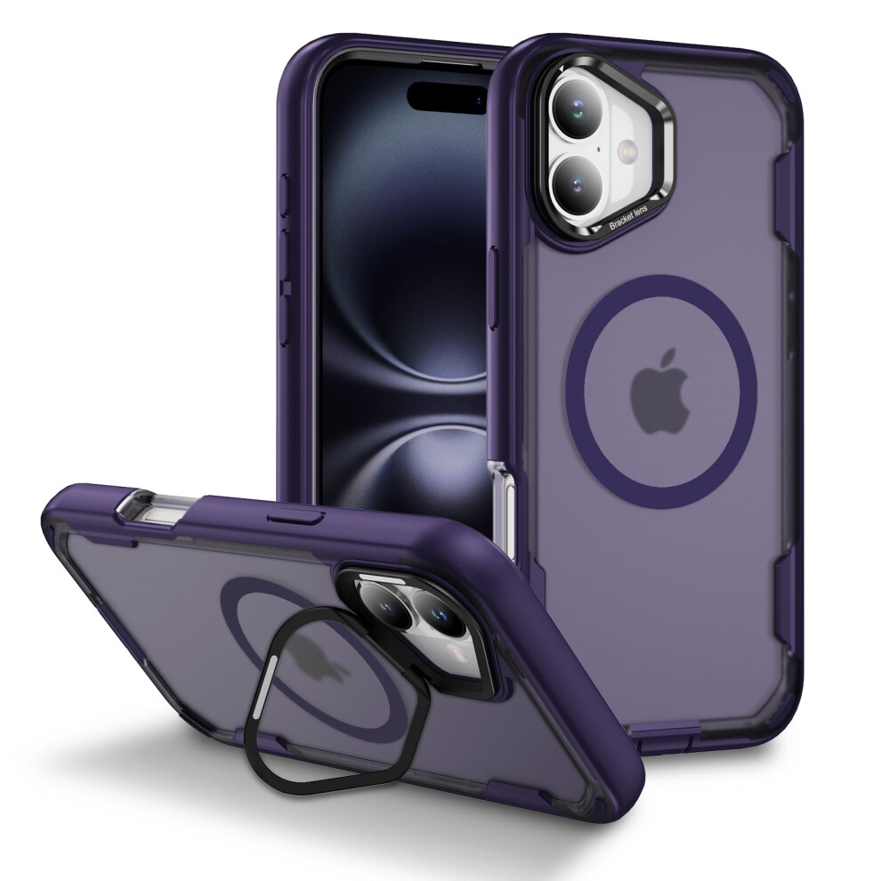 Iphone 16 Case With Stand Magsafe Rugged Drop Protection 9180435692047