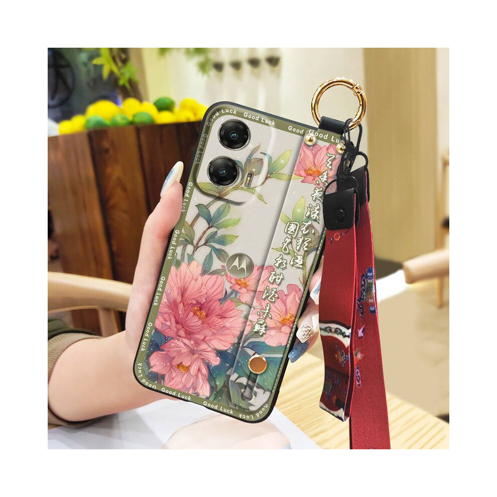 Moto G Stylus 5G 2024 Phone Case With Lanyard Wristband 9087558928506