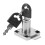 Stainless Steel Cabinet Lock with Key Silver1Pack 4