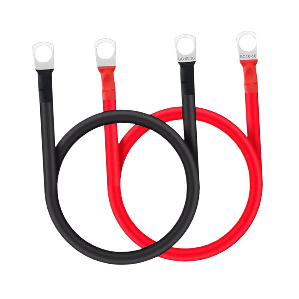 Battery Cables Awg 5 Gauge 2 Pieces 50Cm 9180435693525
