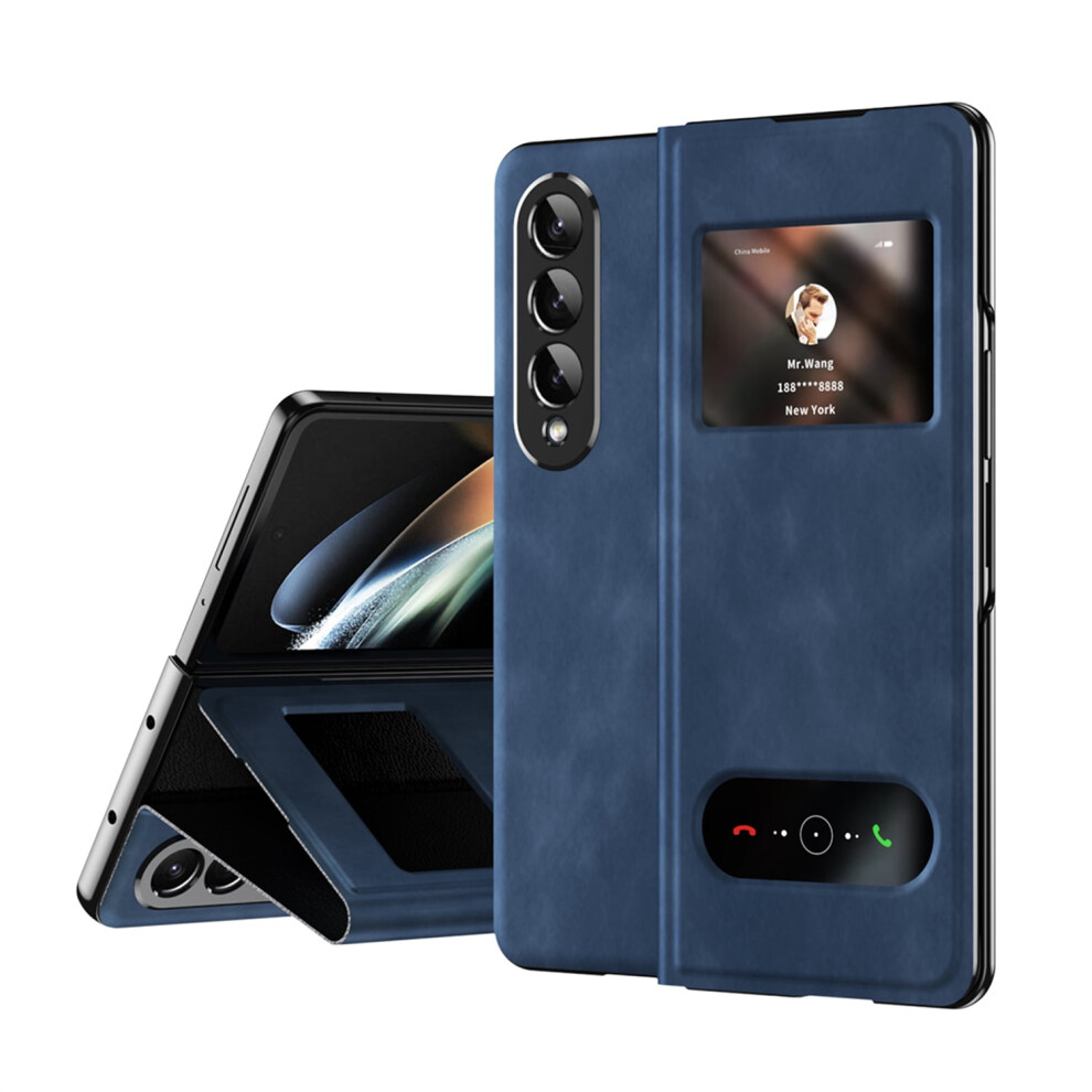 Tech Circle Samsung Galaxy Z Fold 4 Case Royal Blue 9180435693389