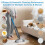 Rotating Steam Mop Pads for Bissell SpinWave 3897A 3712 4