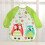 Förkläde för babymatning, långärmad, haklapp, 0-3 år 2