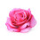 Rozen haarclip van metaal, roze, 1 stuk 3