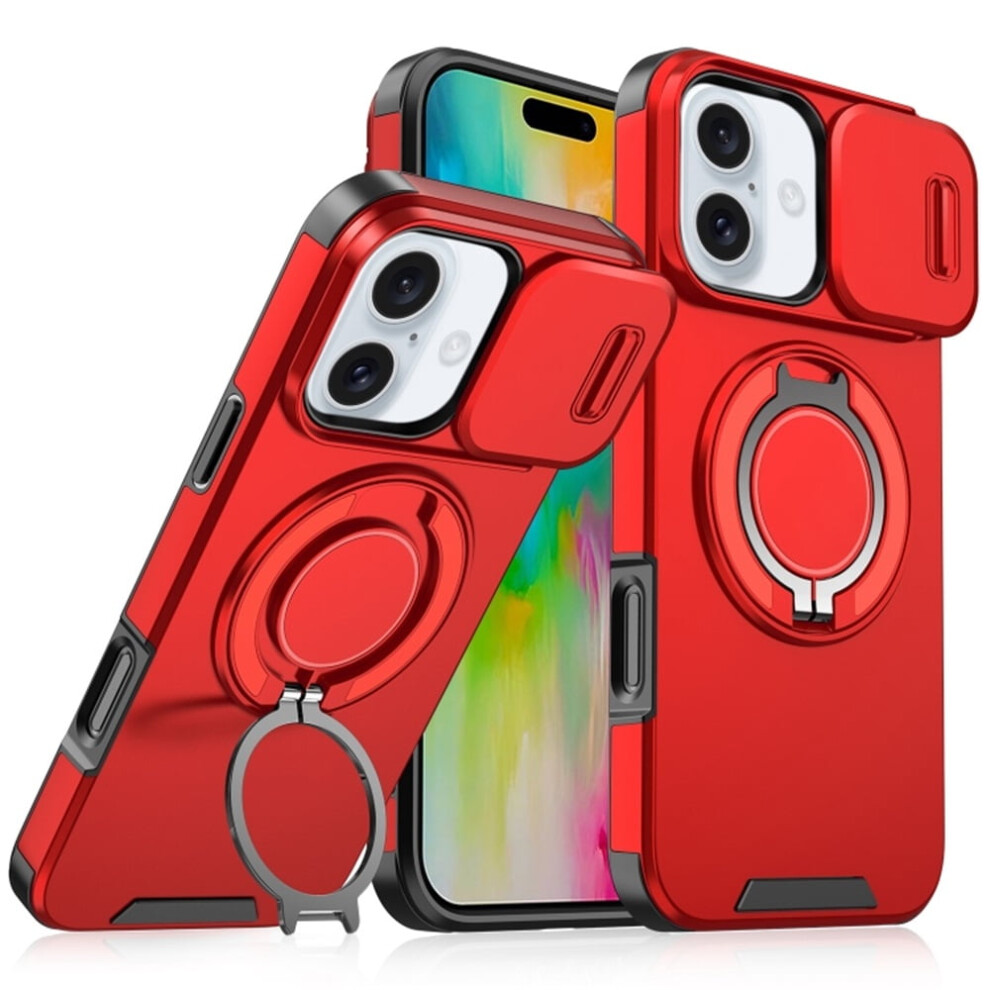 Iphone 16 Plus Case With Slide Camera Cover Rotatable 9087558917647