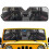 Black Cat Print Windshield Sunshade UV Heat Protection 1