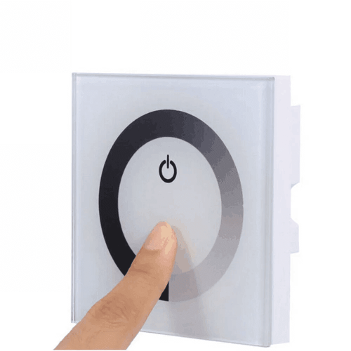 LED Light Dimmer Smart Controller 12V-24V Glass Touch Panel