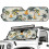 Beach Turtle Windshield Sun Shade for Jeep Wrangler JL 1