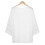 Dames chiffon kimono vest met mesh panelen en 3/4 mouwen 6