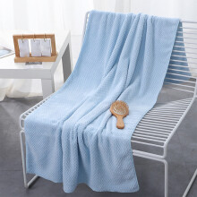 Bath Towel Sky Blue 28.5x51 in Ultra Soft Absorbent
