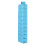 Hanging Shoe Organizer Blue 10-Shelf 1
