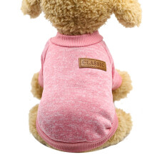 Dog Sweater Classic Knit Warm Pajama for Small Dog Puppy XS