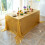 Sequin Tablecloth Rectangle 71x47 Inch Metallic 6