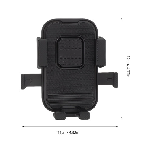 Motorcycle phone mount for electric scooter black1set 1