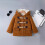 Boys Winter Jacket Hooded Duffle Coat with Zipper 2