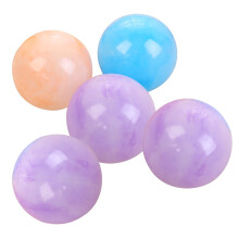 Air-Filled Rubber Balls PVC 5 Pcs Assorted Colors