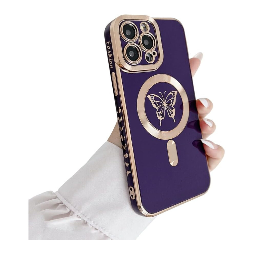Butterfly Print Bumper Case For Iphone 12 Pro With Lens 9558830569255