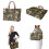 Damenhandtasche mit Camouflage-Waldmuster und passender Geldbörse 2