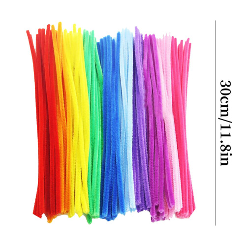 Pipe Cleaners Multi-Color 100-Pack 30cm 2