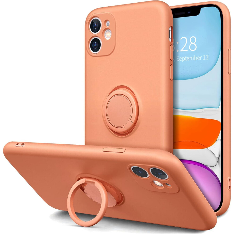 Iphone 11 Case With 360 Rotatable Magnetic Ring Stand And 9558830588928