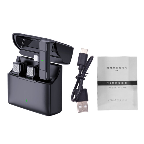 2.4G draadloze reversmicrofoon voor telefoon, omnidirectioneel 1
