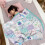 Mermaid Throw Blanket Purple Blue Plush 1 Size 5
