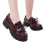 Mädchen-Lederslipper mit Quaste und Schleife, Schulkleid 4