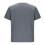 Herr Mörkgrå V-ringad Scrub Top Cozy Fit S 8