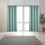 Blackout Curtains Green 52x63 Inch 2 Panels 1