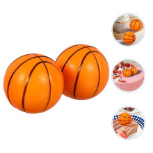 Basketball Cake Toppers Orange Resin 2 Pieces