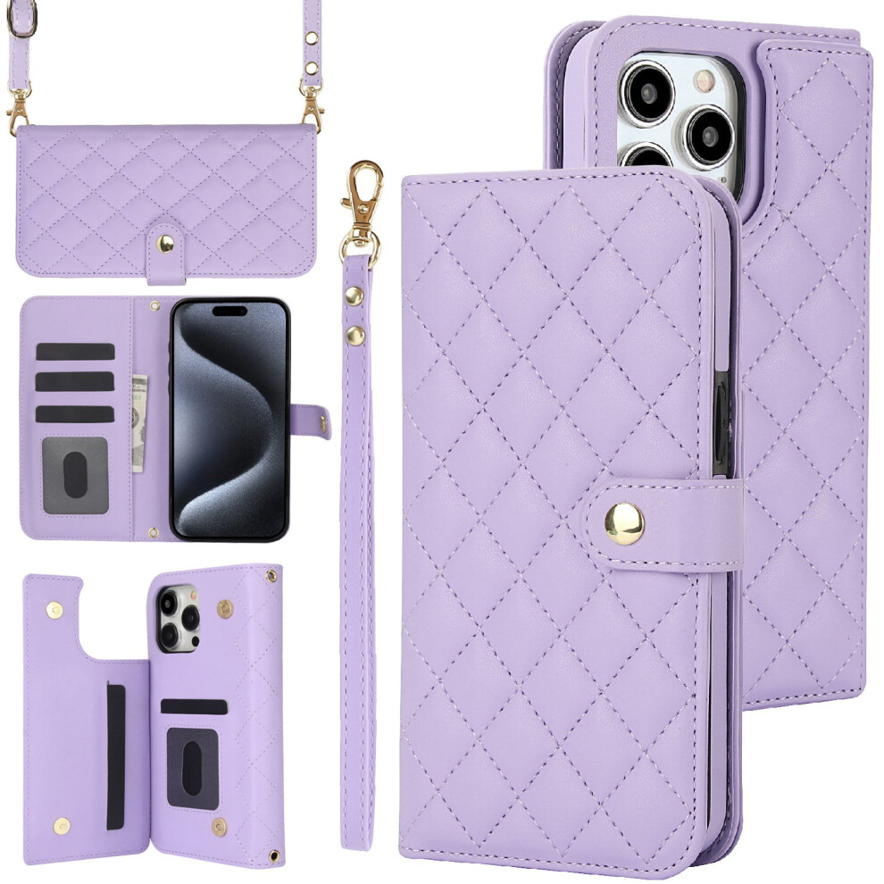 Leather Wallet Phone Case With Card Holder For Iphone 9362892812354