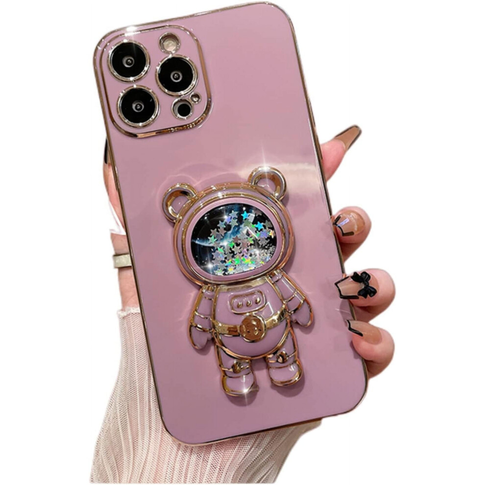 Stress Relief 3D Quicksand Astronaut Phone Case For Samsung 9101399819769