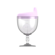 Baby Sippy Cup with Stem 5.5 x 2.2 in BPA-Free Plastic