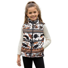 Fleece Vest for Boys and Girls Full-Zip Sleeveless Warm