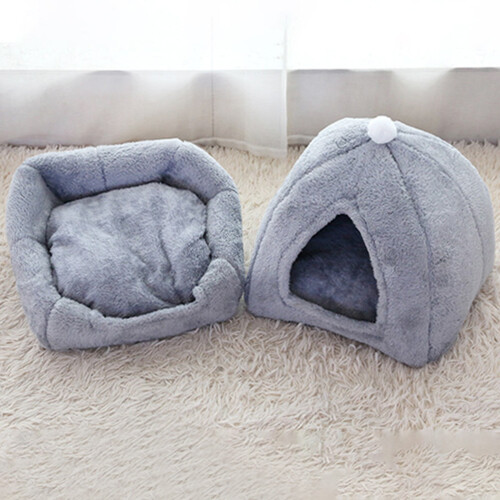 Dog Bed Medium Size Washable Chew-Resistant Cotton Cover