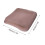 Driver Seat Cushion Winter Plush Warm Thickened 17.7x17.7 4