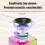 Karaoke Machine with 2 Wireless Mics and LED Lights 2
