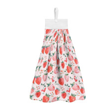 Strawberry Kitchen Hand Towels Breathable 3 Pack
