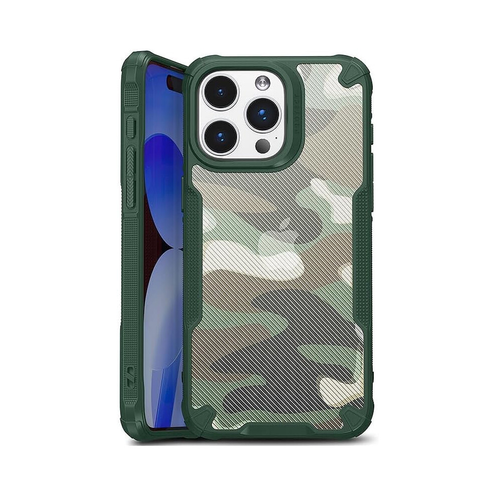 Iphone 13 Camo Case Heavy-Duty Shockproof Green 9101399814184